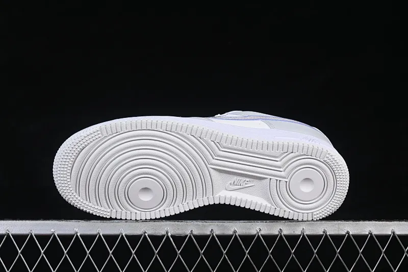 All categories Nk Air Force 1 Air Force series Nk Air Force 1 Low Air Force low-top Nike Air Force 1'07 Low white and gray embroidery Air Force 1 low-top casual sneakers IB6842-100